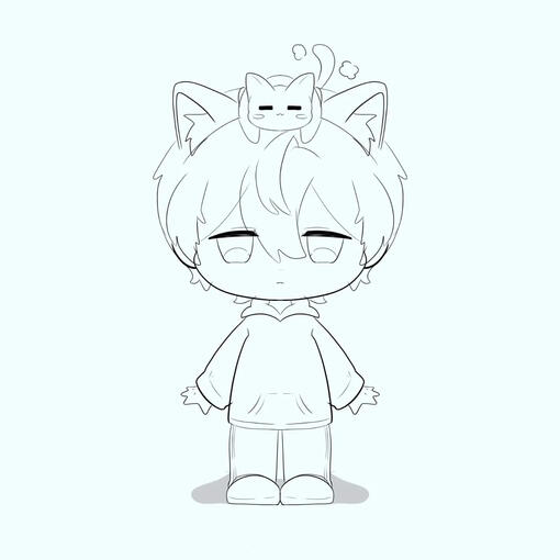 Chibbi Model Sketch